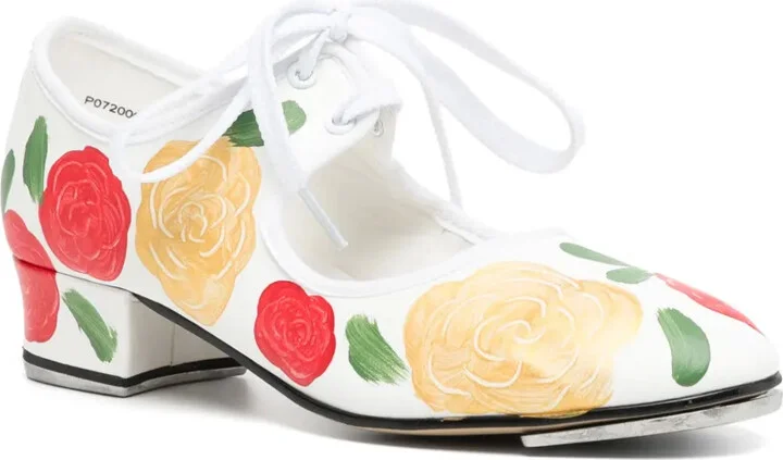 Floral-Print Pumps - Image 2