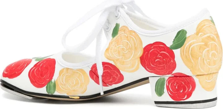 Floral-Print Pumps - Image 3