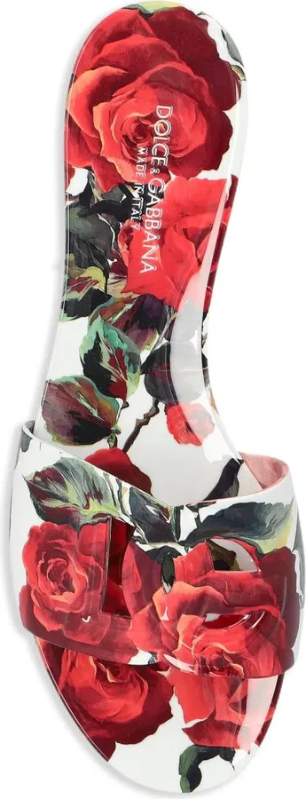 Floral-Print Slides - Image 5