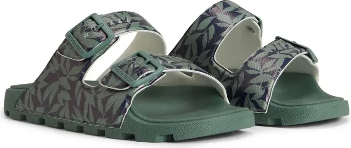 Floral-Print Slides - Image 2