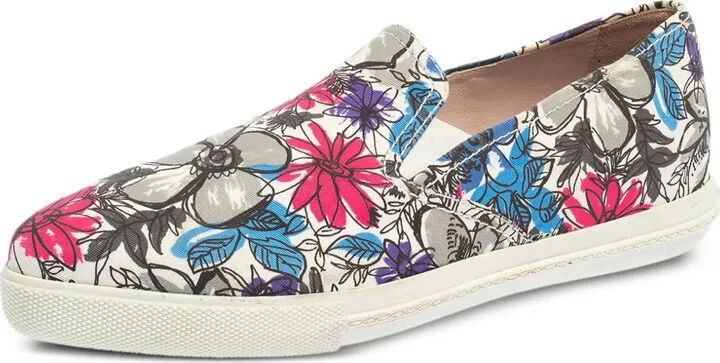 Floral-Print Slip-On Sneakers - Image 3