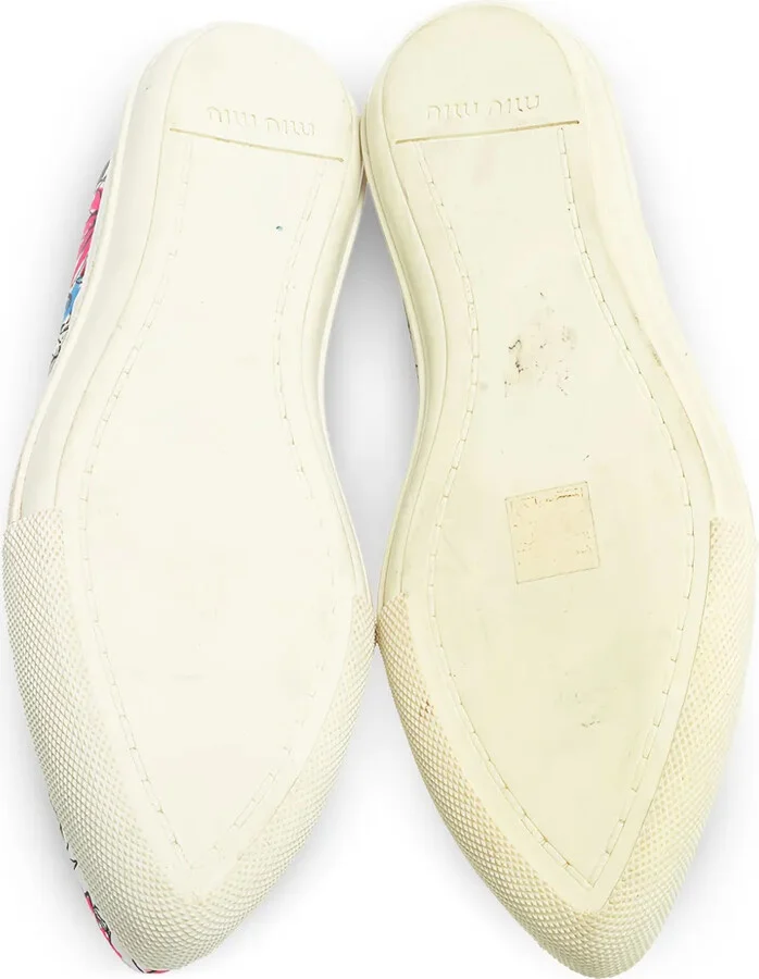 Floral-Print Slip-On Sneakers - Image 5