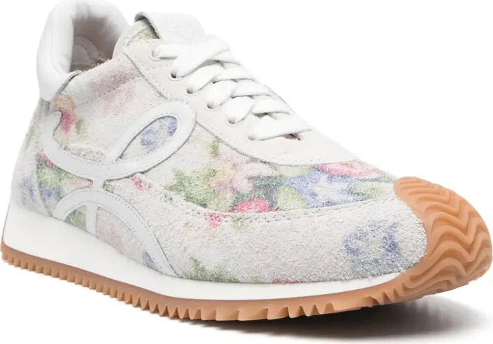 Floral-Print Sneakers - Image 2