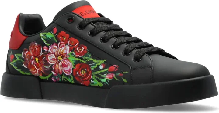 Floral-Print Sneakers - Image 2