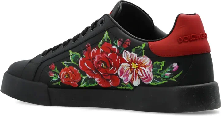 Floral-Print Sneakers - Image 3