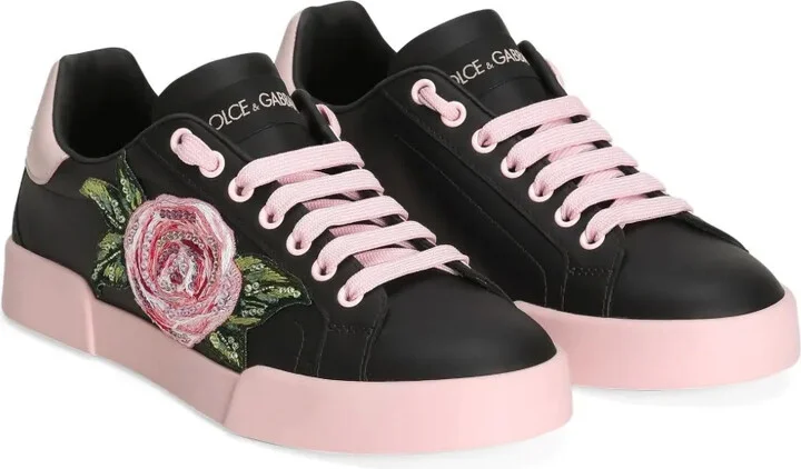 Floral-Print Sneakers - Image 2