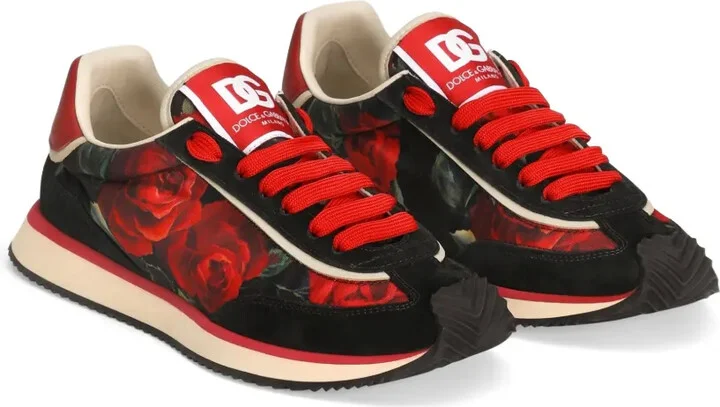 Floral-Print Sneakers - Image 2