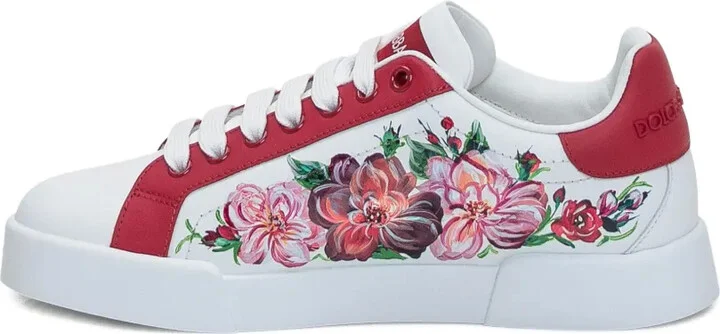 Floral-Print Sneakers - Image 4