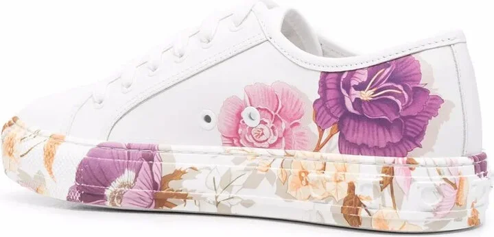 Floral-Print Sneakers - Image 3