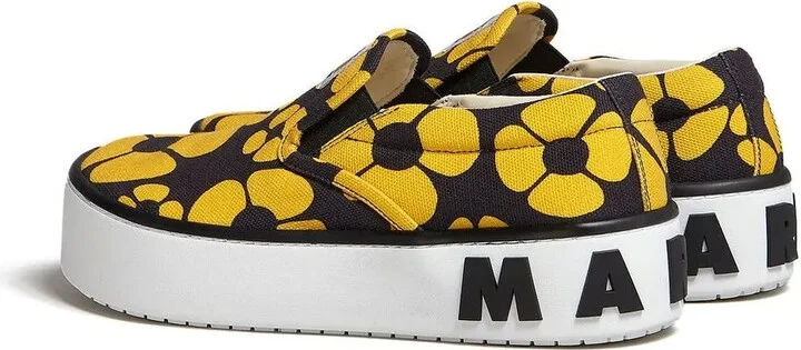 Floral-Print Sneakers - Image 3