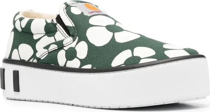 Floral-Print Sneakers - Image 2