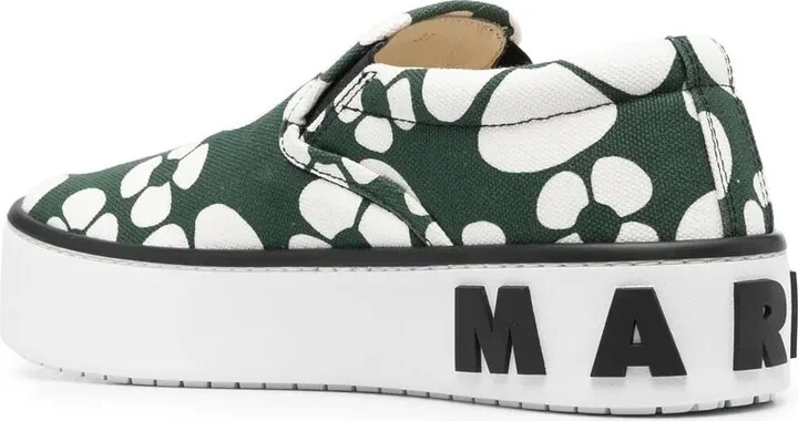 Floral-Print Sneakers - Image 3
