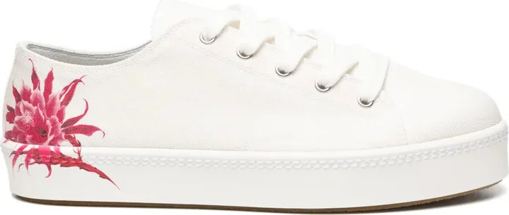 Floral-Print Sneakers