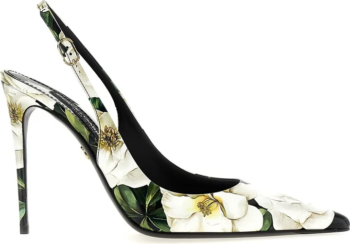 Floral Slingback