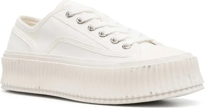 Floral Sportiness canvas trainers - Image 2