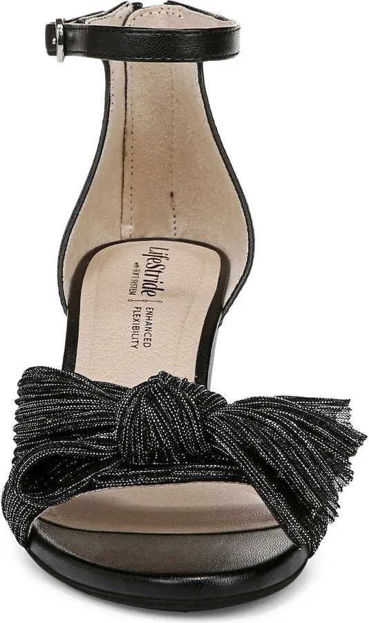 Florence Bow Ankle Strap Sandal - Image 11