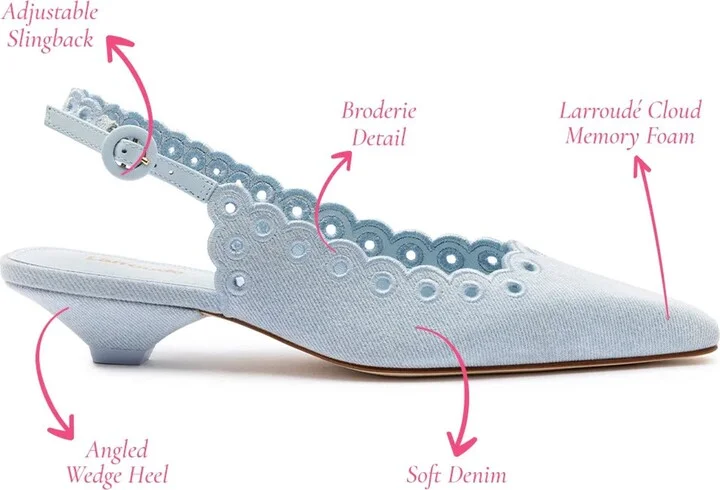 Florence Broderie Pump - Image 5