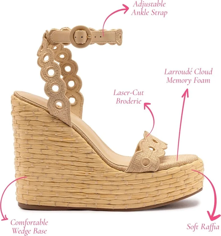 Florence Broderie Wedge - Image 5