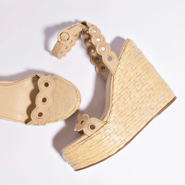 Florence Broderie Wedge - Image 6