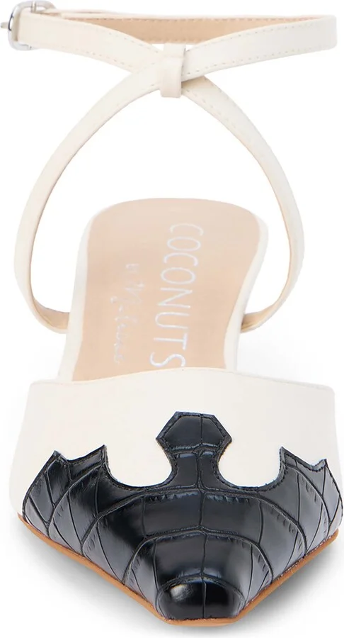 Florence Kitten Heel Spectator Pump - Image 3