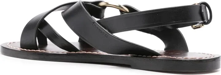 Florence leather sandals - Image 3