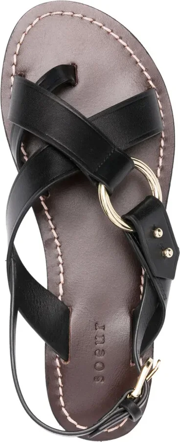 Florence leather sandals - Image 4