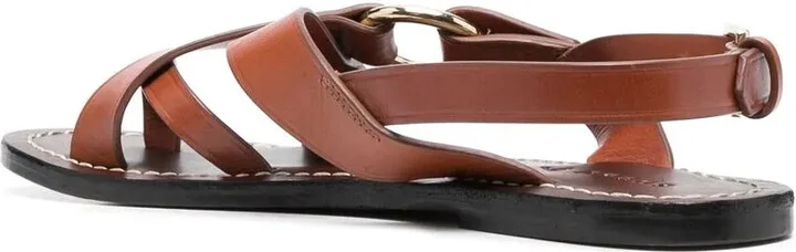 Florence leather sandals - Image 3
