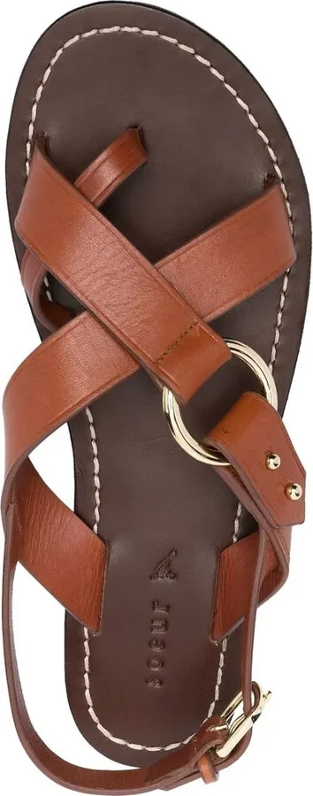 Florence leather sandals - Image 4