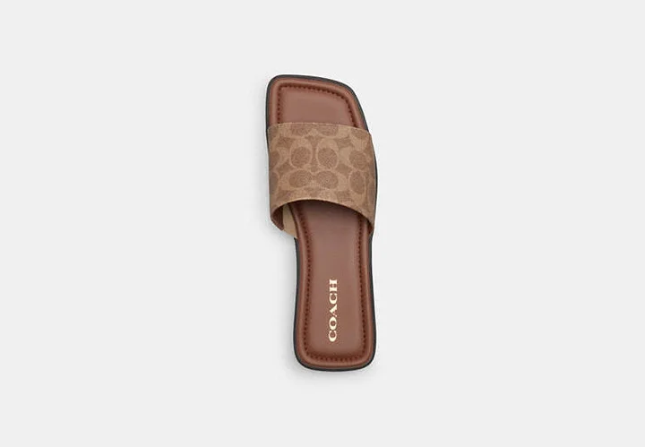 Florence Sandal In Signature Canvas - Image 4