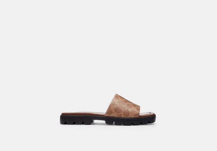 Florence Sandal In Signature Canvas - Image 5