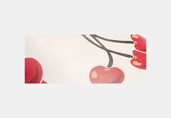 Florence Sandal With Cherry Print - Image 5