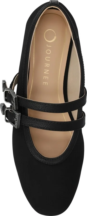 Florene Double Buckle Mary Jane Flat - Image 5