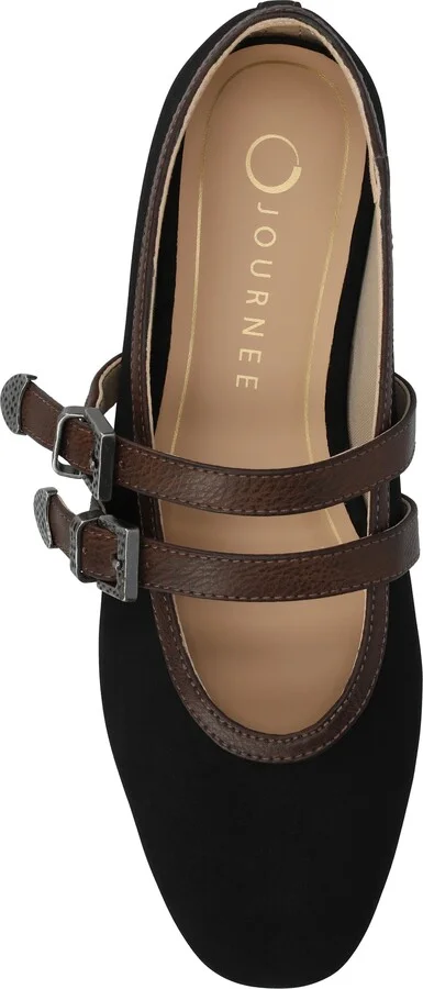 Florene Double Buckle Mary Jane Flat - Image 11