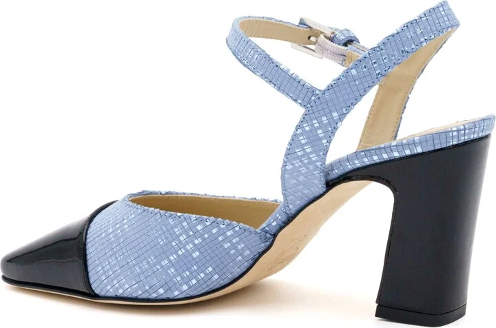Florentia Ankle Strap Cap Toe Pump - Image 2