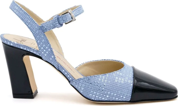 Florentia Ankle Strap Cap Toe Pump - Image 3