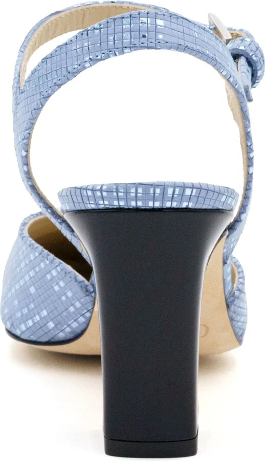 Florentia Ankle Strap Cap Toe Pump - Image 5