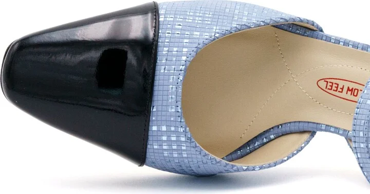 Florentia Ankle Strap Cap Toe Pump - Image 6