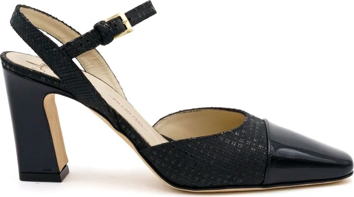 Florentia Ankle Strap Cap Toe Pump - Image 9