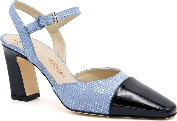 Florentia Ankle Strap Cap Toe Pump