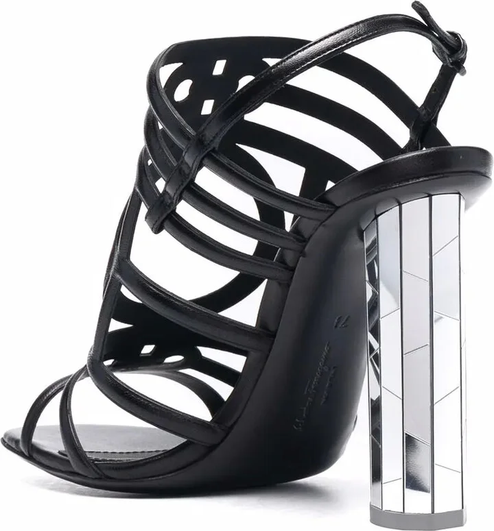 Florenza mirrored-heel sandals - Image 3