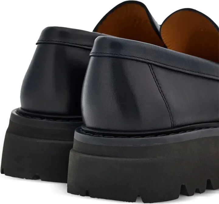 Florian square-toe leather loafers - Image 3