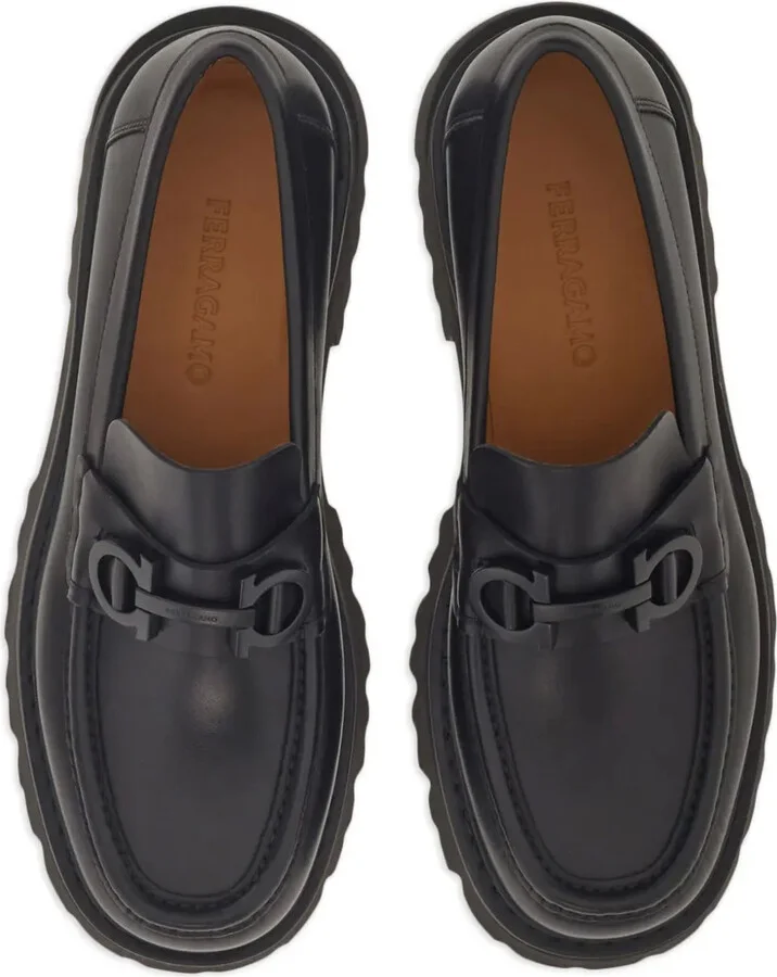 Florian square-toe leather loafers - Image 4