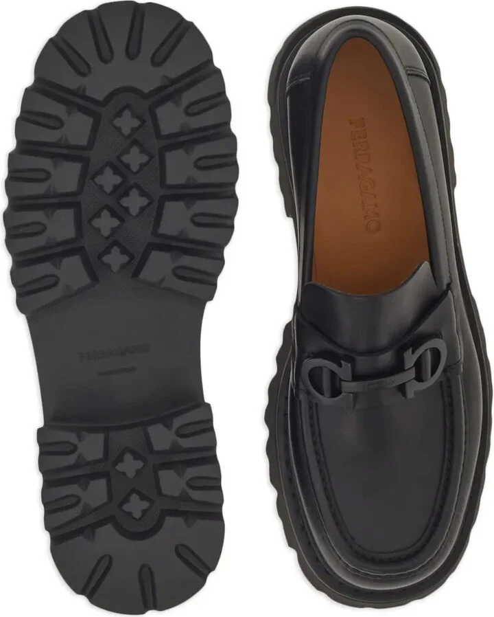 Florian square-toe leather loafers - Image 5