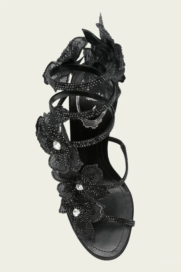 Floriane Sandal 105 in Black - Image 4