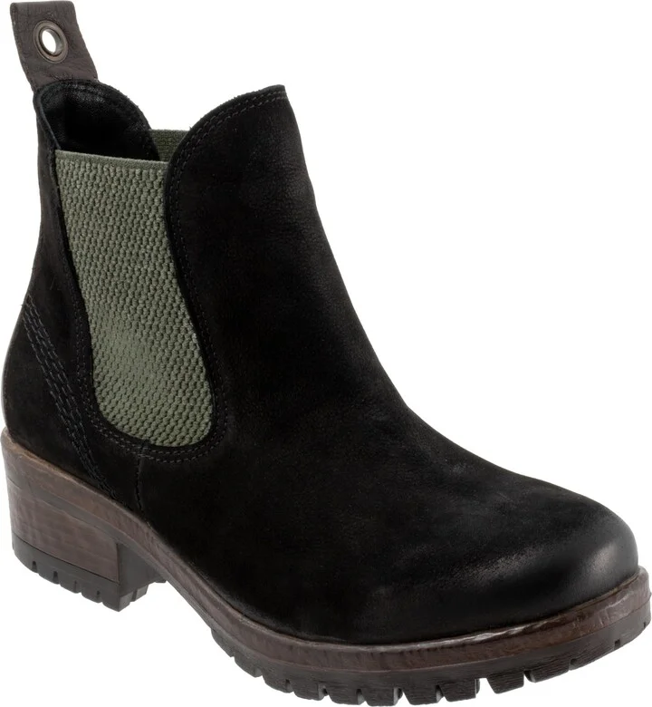 Black Nubuck/ Khaki