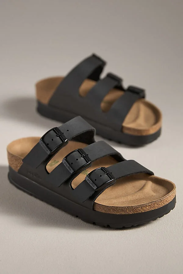 Florida III Platform Triple-Strap Sandals - Image 3