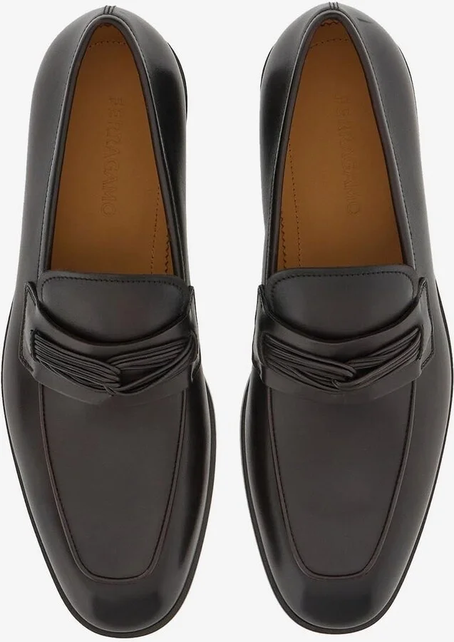 Florida Penny Loafers in Leather - Image 3