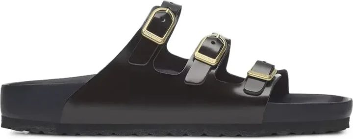 Florida three-buckle slide sandals