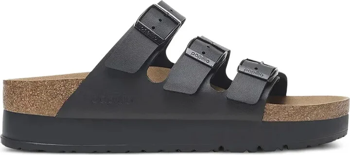 Florida triple-strap platform sandals