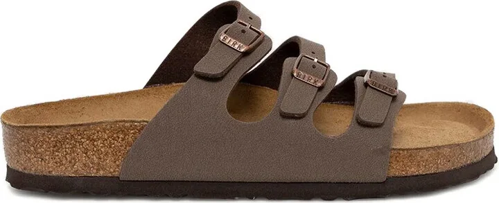 Florida triple-strap slide sandals